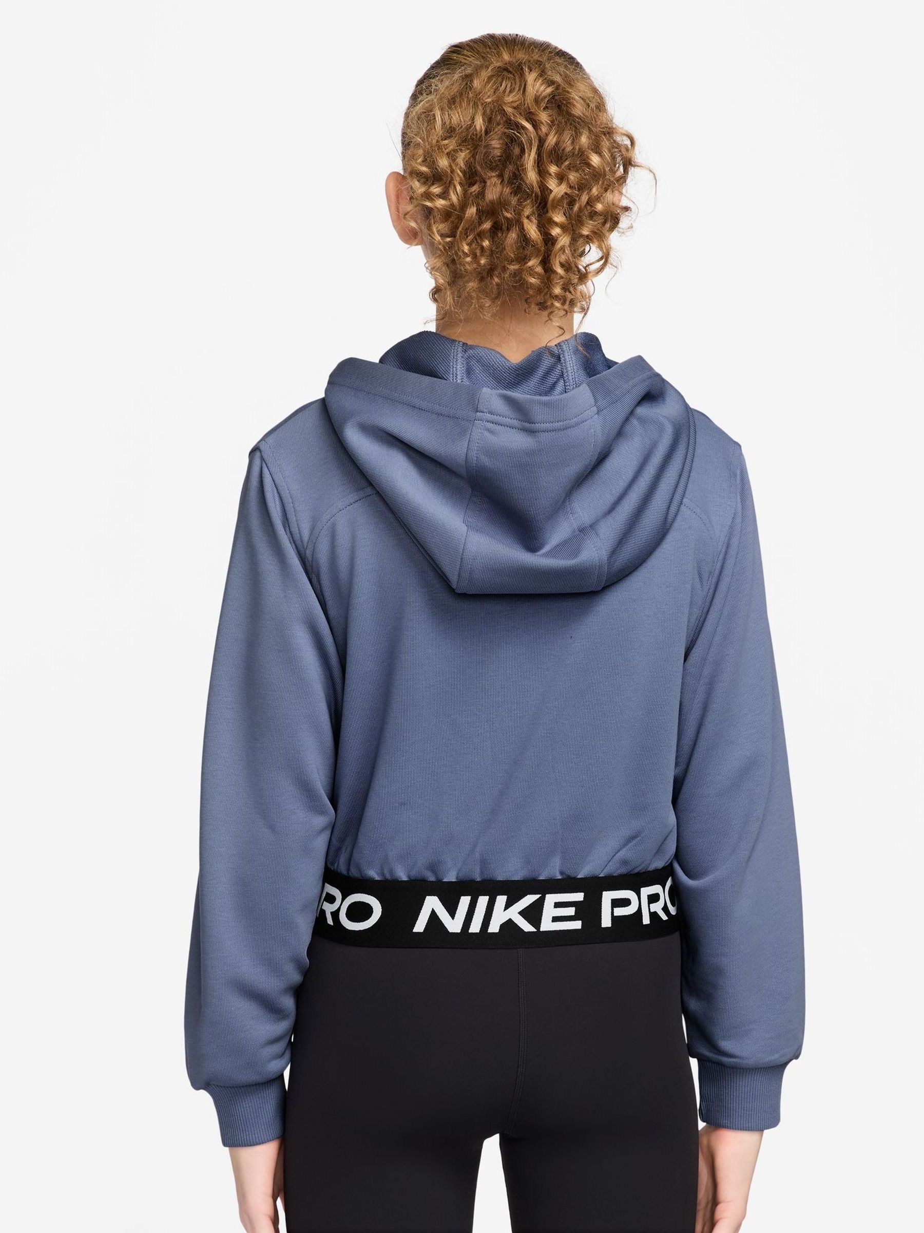 nike essential crop hoodie