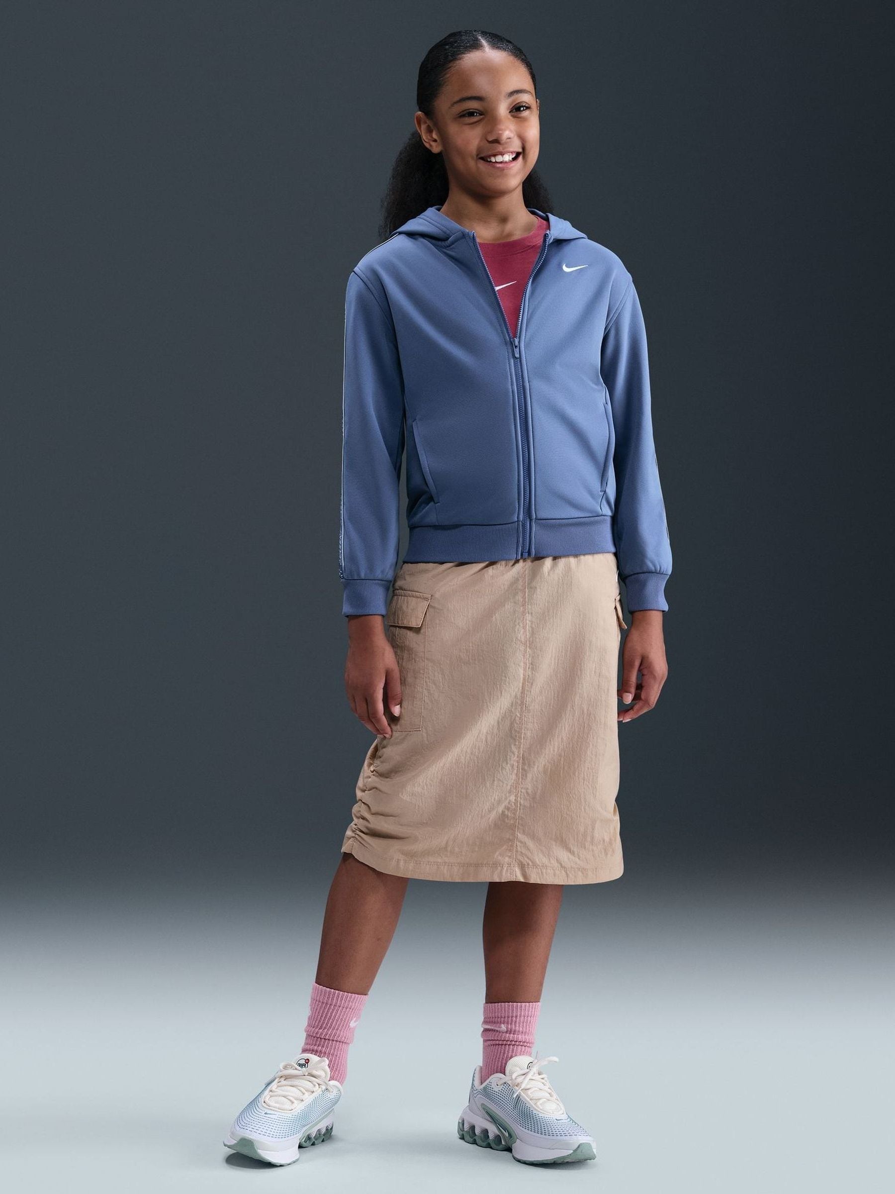 nike poly zip hoodie