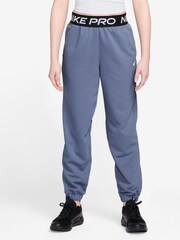 Nike World Indigo Blue Pro Dri-Fit Fleece Joggers - Image 1 of 3
