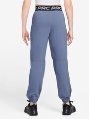 Nike World Indigo Blue Pro Dri-Fit Fleece Joggers - Image 2 of 3