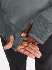 Nike Smoke Grey Therma-FIT Half Zip Training Top - Image 3 of 3