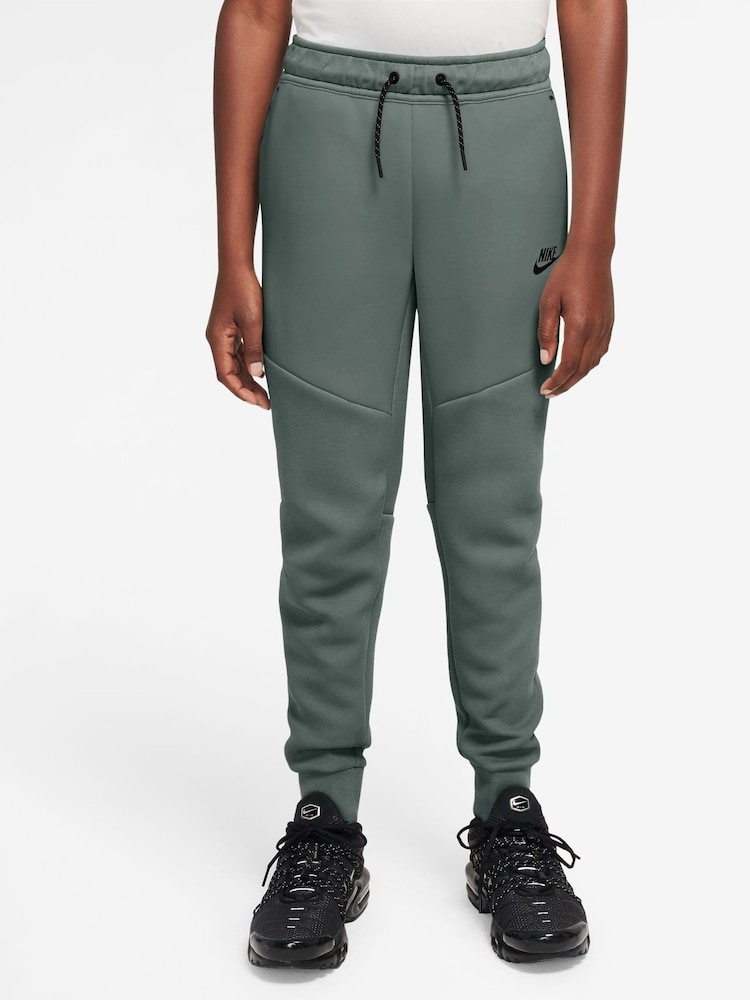 Nike Clay Green Tech Fleece Joggers - Image 1 of 3