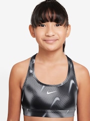 Nike Black Pro Swoosh Sports Bra - Image 3 of 3