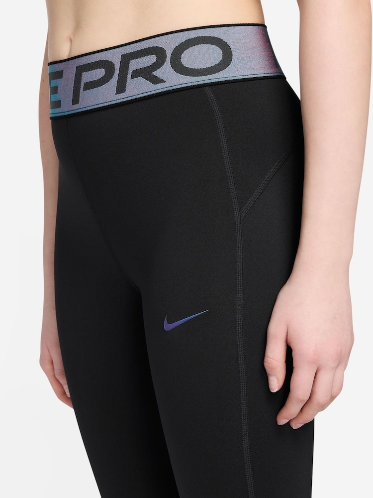 Nike Black Pro Dri-FIT Leggings - Image 3 of 3
