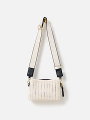 Oliver Bonas Bolsa Crossbody Issie Weave - Imagem 2 de 7