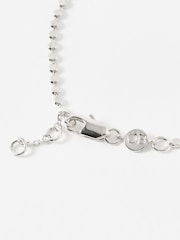 Oliver Bonas Silver Tone Demi Disc Silver Plated Chain Bracelet - Image 3 of 3