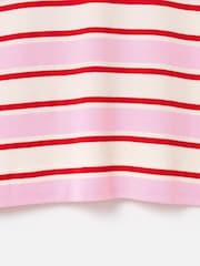 Oliver Bonas Pink Striped Jersey T-Shirt - Image 7 of 7