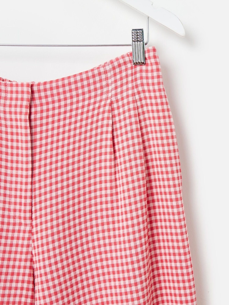Oliver Bonas geruite broek met wijde pijpen - Image 7 of 8