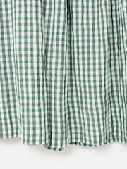 Oliver Bonas юбка миди в клеточку с баскской талией - Изображение 8 из 8