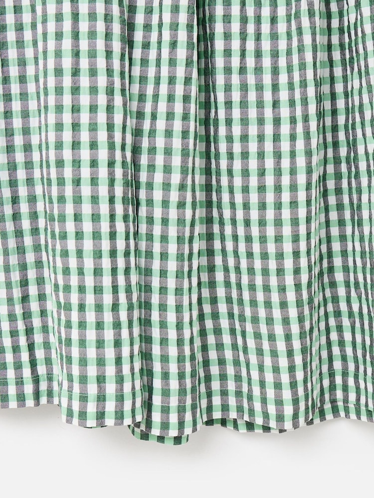 Oliver Bonas Gingham Basque Waist Midi Skirt - Bild 8 von 8 Oliver Bonas Gingham Basque Waist Midi Skirt - Bild 8 von 8