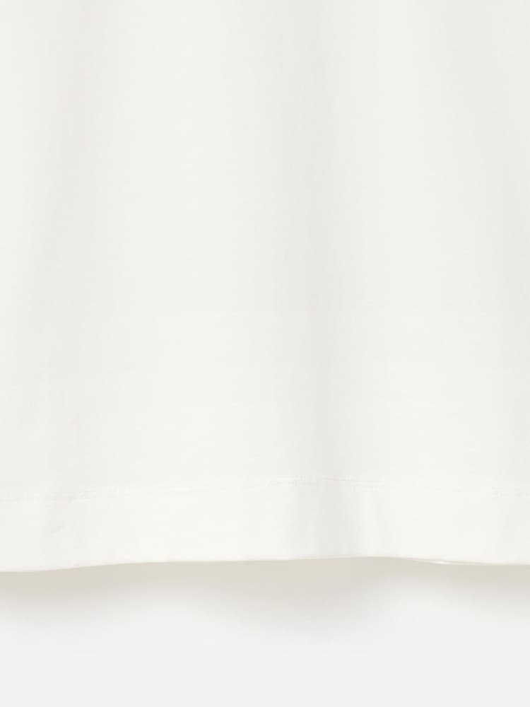 Oliver Bonas White Cherry On Top 100% Cotton T-Shirt - Image 8 of 8