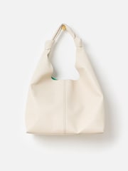 Oliver Bonas Cream Ella Slouch Tote Bag - Image 1 of 5