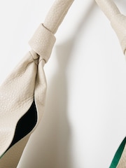 Oliver Bonas Cream Ella Slouch Tote Bag - Image 4 of 5