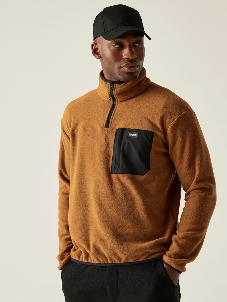Regatta Brown Frankie Half Zip Fleece - Image 1 of 7