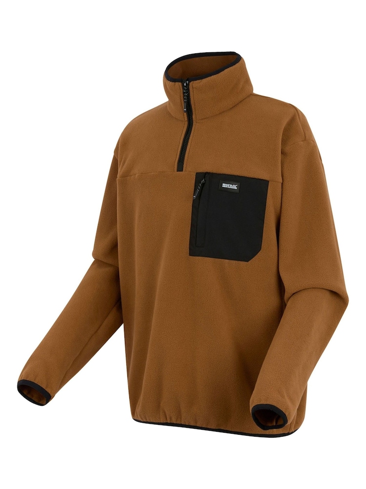 Regatta Brown Frankie Half Zip Fleece - Image 7 of 7 Regatta Brown Frankie Half Zip Fleece - Image 7 of 7