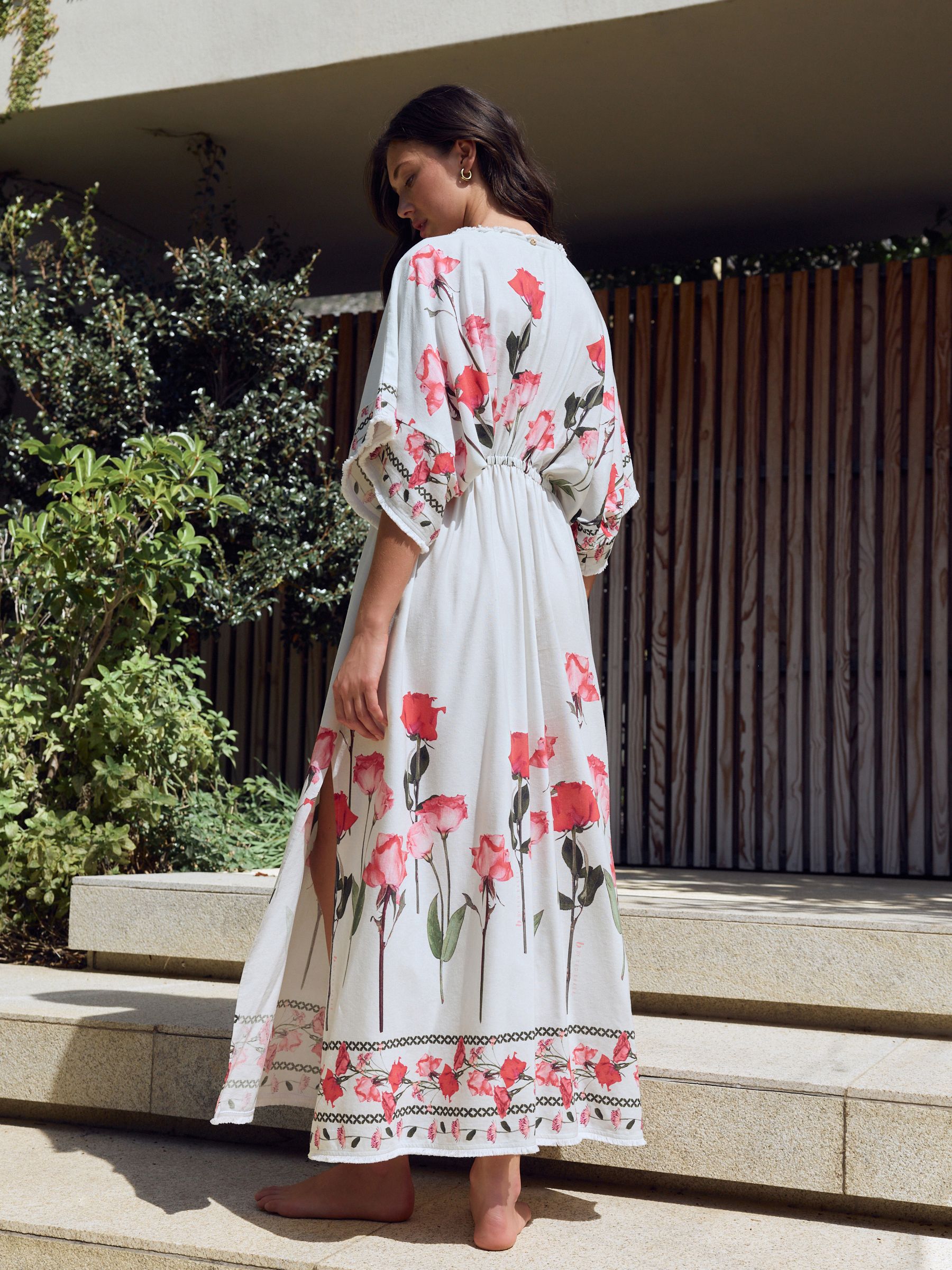 Buy B by Ted Baker Viscose Blend White Kaftan from the Next UK