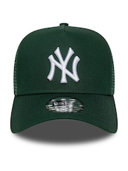 New Era Green League Ess Trucker Neyyan Hats - Image 1 of 6