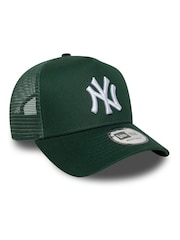 New Era Green League Ess Trucker Neyyan Hats - Image 5 of 6