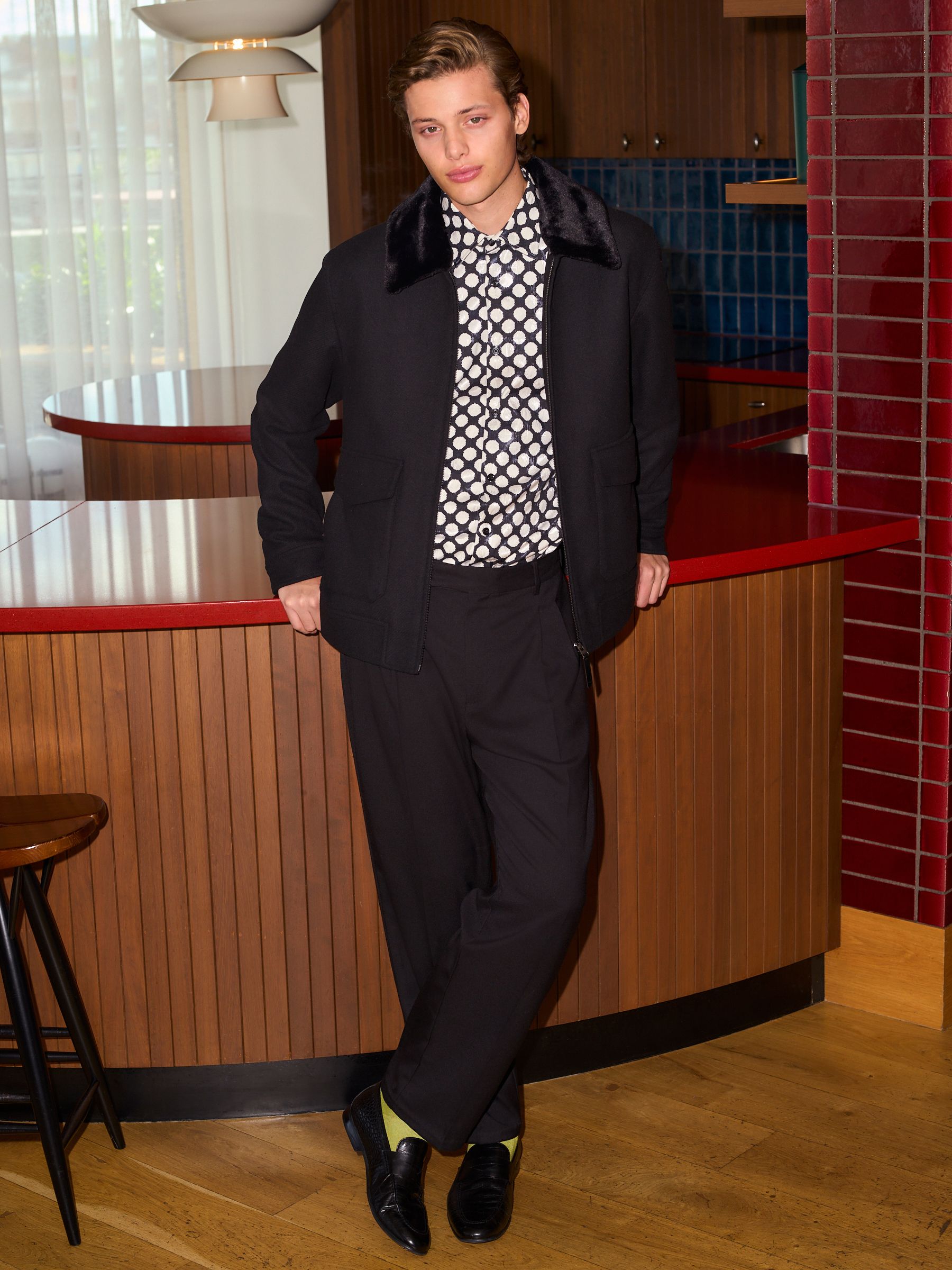 ジャケット・アウター IPIUIUGUALE3 SHOWL ROPE COAT BLACK Buy Black Twill Jacket with Removable Faux Fur Collar from Next USA