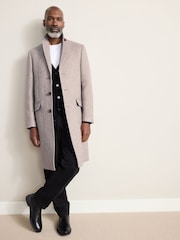 Cream Signature Soft Touch Wool Rich Epsom Coat - Image 2 of 12