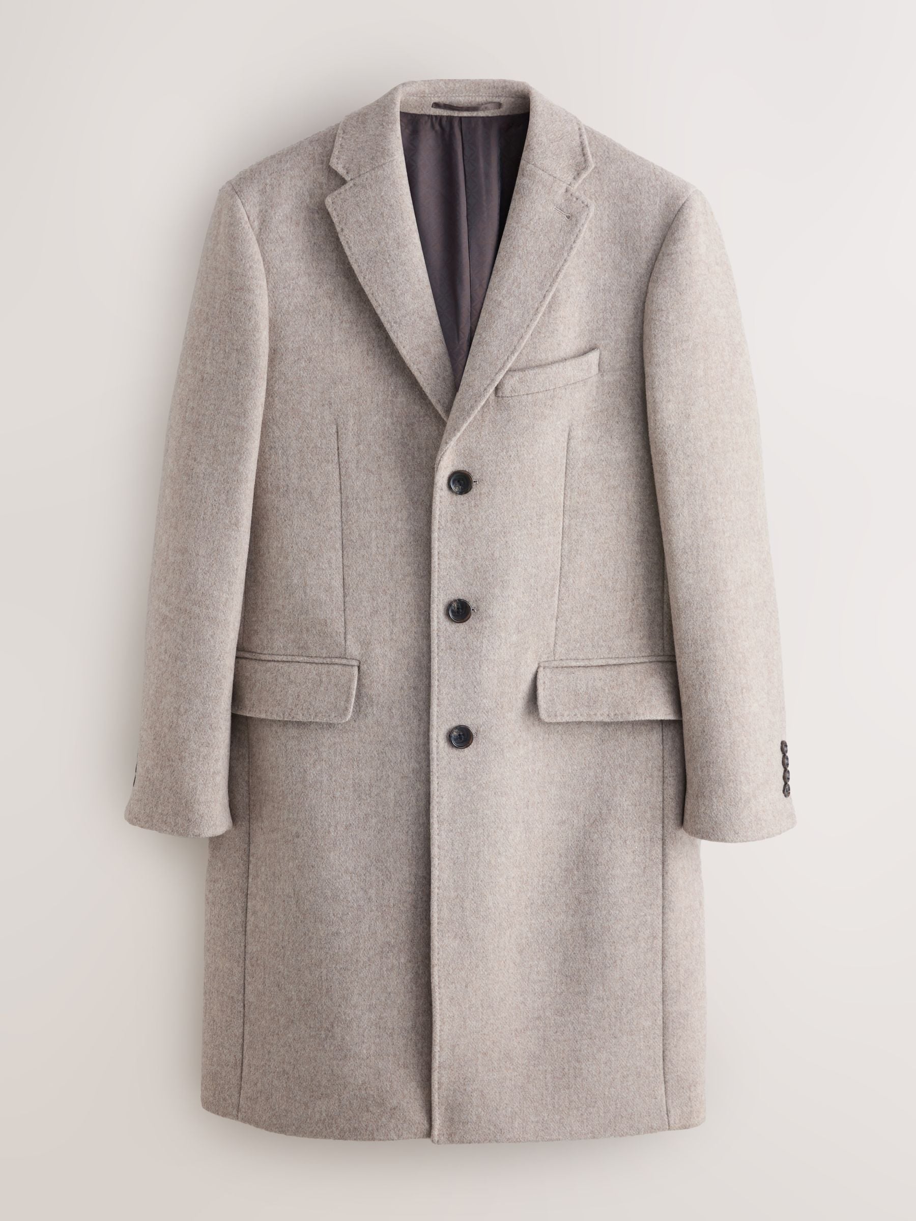 Buy Neutral Signature Soft Touch Wool Rich Italian Fabric Epsom