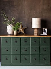 Rockett St George Green Large Apothecary Style Large Sideboard - Image 1 of 3