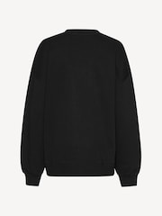 Rotate Black Heavy Crewneck 100% Cotton Sweater - Image 5 of 5