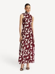 Rotate Red Sleeveless Maxi Dress - Image 1 of 5