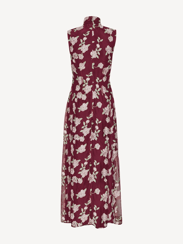 Rotate Red Sleeveless Maxi Dress - Image 5 of 5