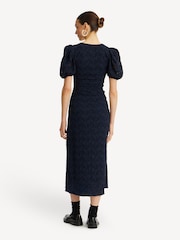 Rotate Blue Lace Puff Sleeve Dress - Image 2 of 6