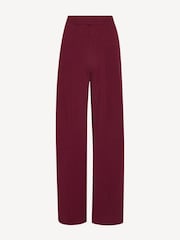 Rotate Red Terry Back 100% Cotton Joggers - Image 5 of 5