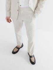 River Island Cream Suit Trousers - Image 5 of 6