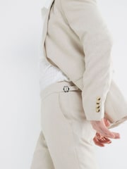River Island Cream Suit Trousers - Image 6 of 6