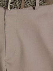 River Island Grey Belted Core Decal Chinos Shorts - Image 6 of 6