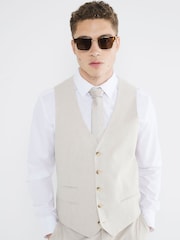 River Island Cream Waistcoat - Image 1 of 4