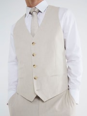 River Island Cream Waistcoat - Image 3 of 4