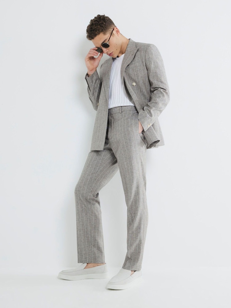River Island Stripe Suit Trousers - Imagem 2 de 5