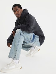River Island Blue Cargo Relaxed Jeans - Image 2 of 6