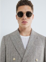 River Island Stripe Suit Jacket - Imagem 4 de 5