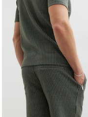Вузькі жакардові шорти від River Island - Image 2 of 4