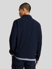 Lyle & Scott Blue Nylon Pocket Overshirt - Image 2 of 5