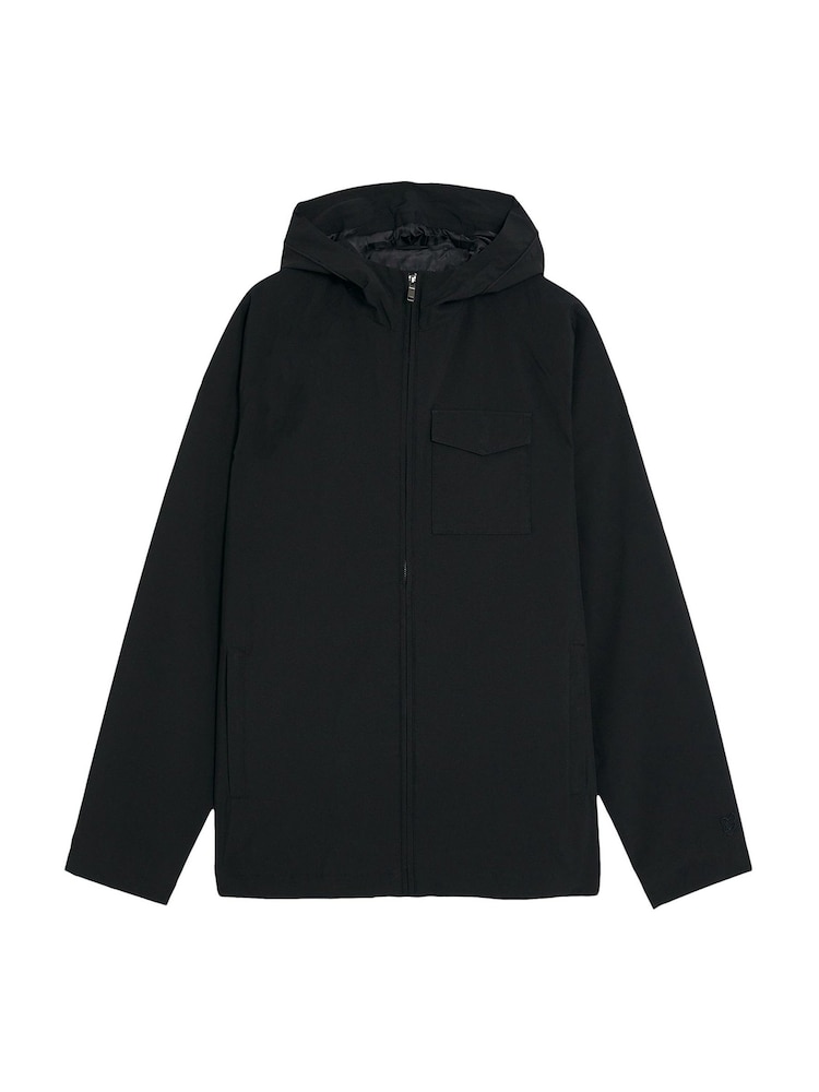 Lyle & Scott Black Hooded Shell Jacket - Image 5 of 5
