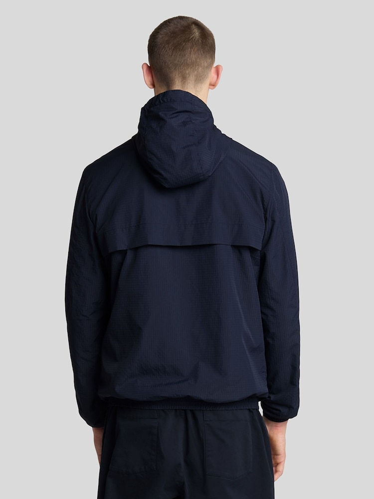 Lyle & Scott Blue Lightweight Ripstop Jacket - Image 2 of 5