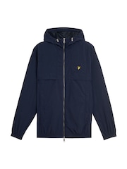 Lyle & Scott Blue Lightweight Ripstop Jacket - Image 5 of 5