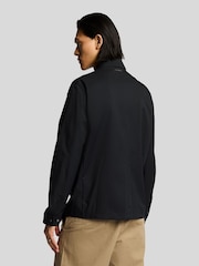 Lyle & Scott Black Tech Twill Overshirt - Image 2 of 5