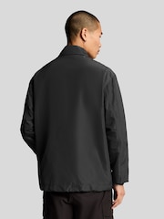 Lyle & Scott Grey Nylon Emblem Coach Jacket - Image 3 of 5