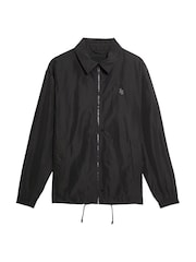Lyle & Scott Grey Nylon Emblem Coach Jacket - Image 5 of 5