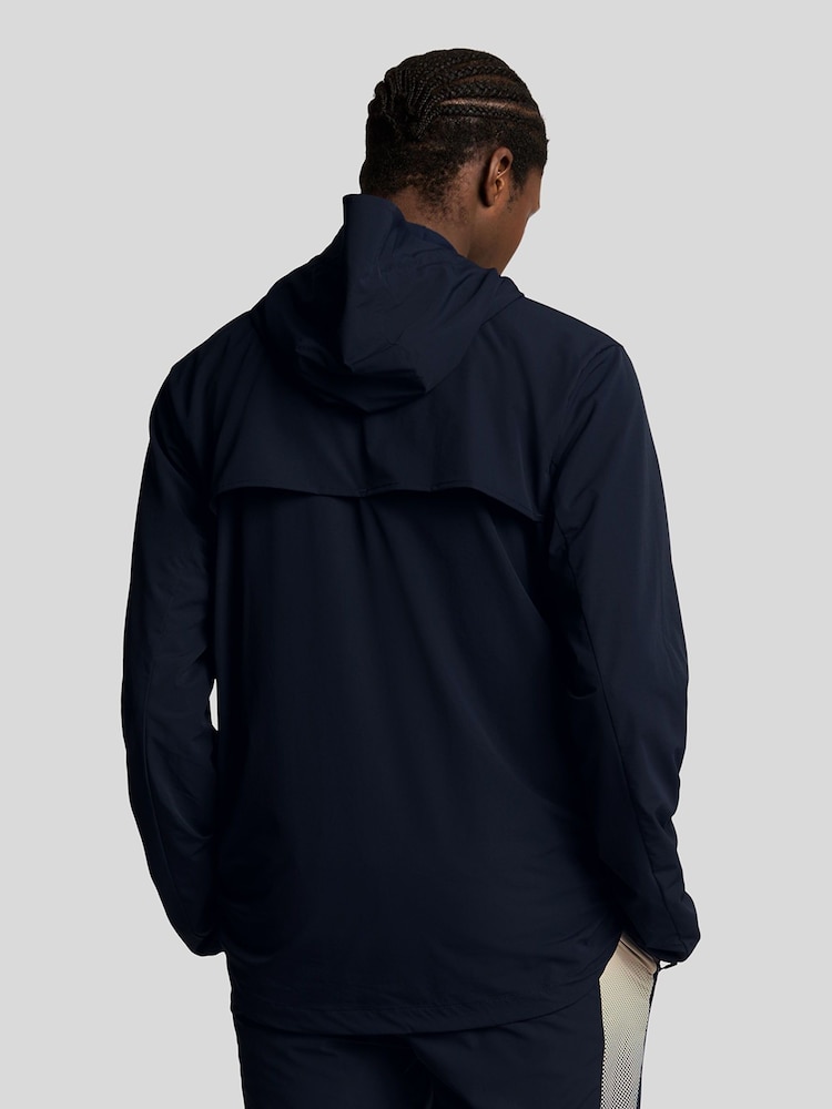 Lyle & Scott Blue Gradient Colour Block Jacket - Image 2 of 5