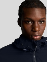 Lyle & Scott Blue Gradient Colour Block Jacket - Image 4 of 5