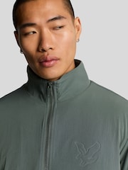 Lyle & Scott Grey Keyline Windbreaker Jacket - Image 4 of 5